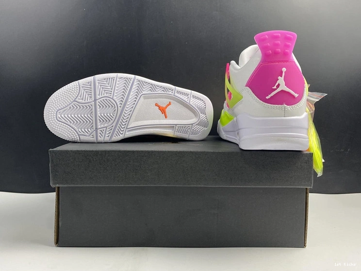 Jordan Retro 4 Pink White (GS) - CV7808-100 Lemon 0420